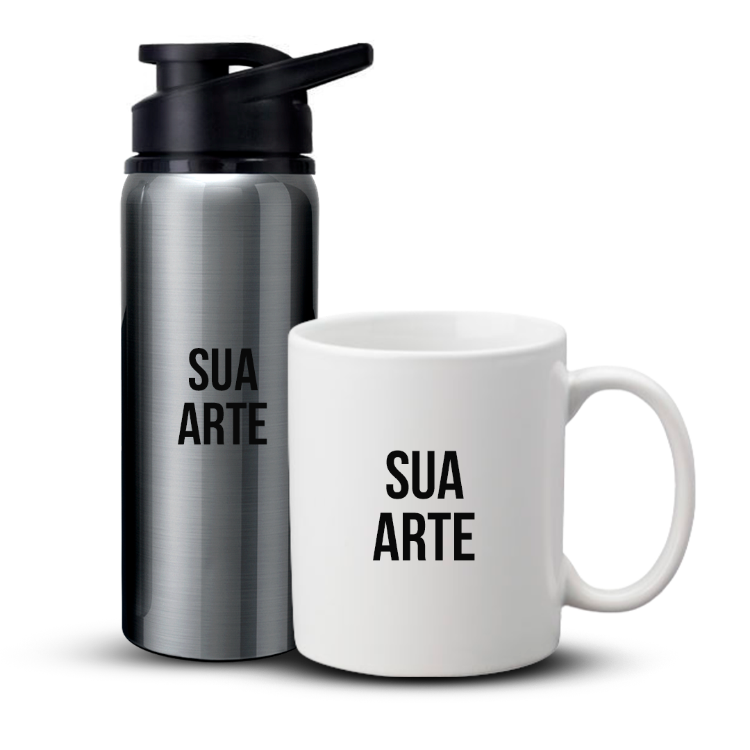 Canecas e squeezes personalizados